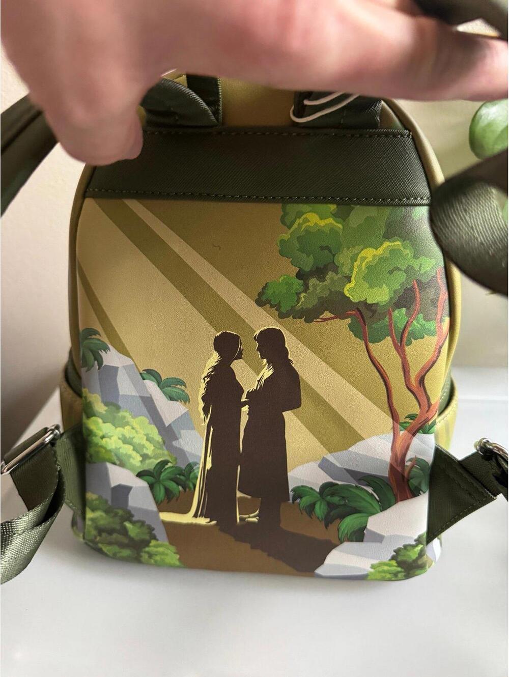 Loungefly Lord of the Rings Rivendell Mini Backpack RARE! - Picture 6 of 9